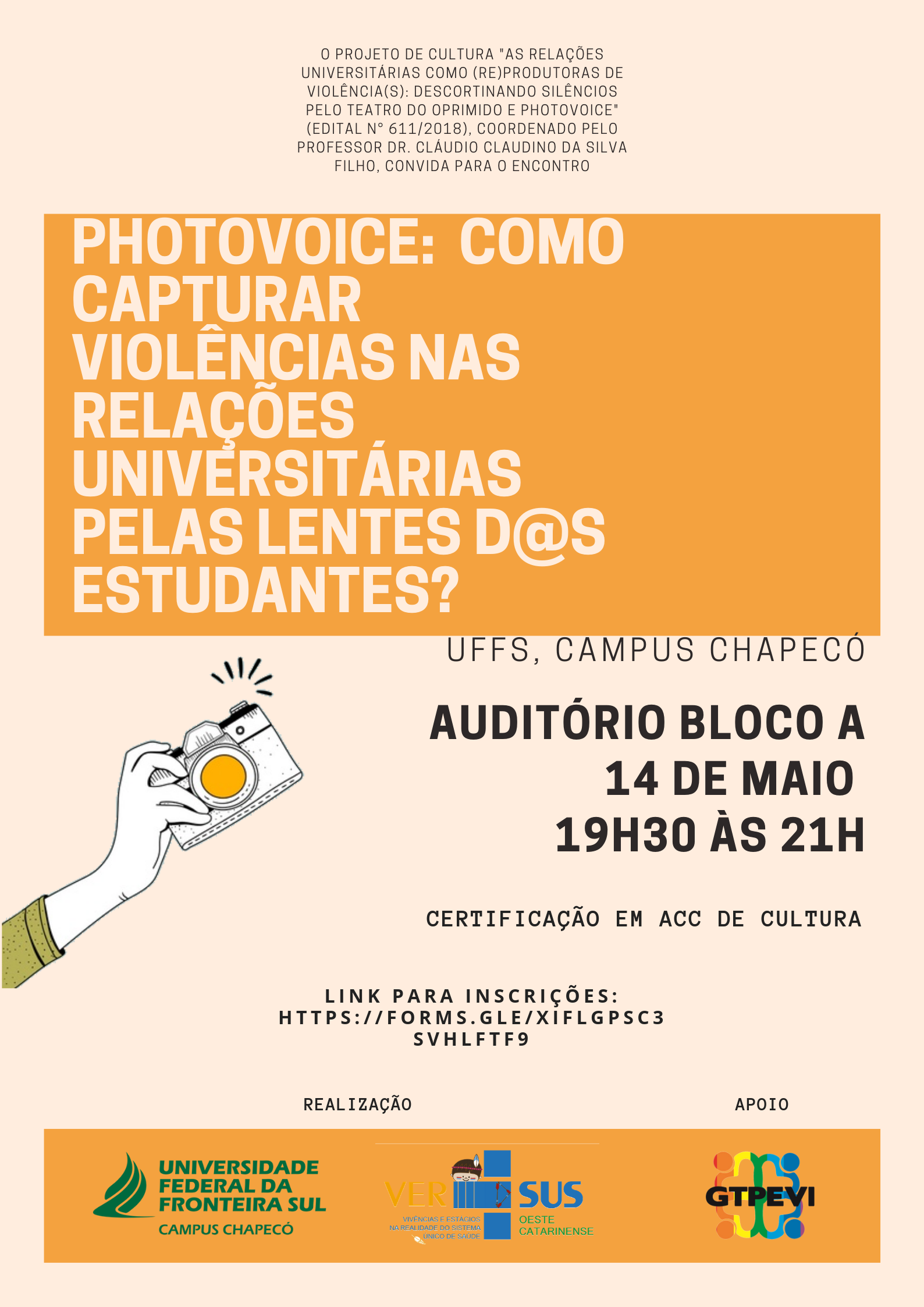 cartaz do evento