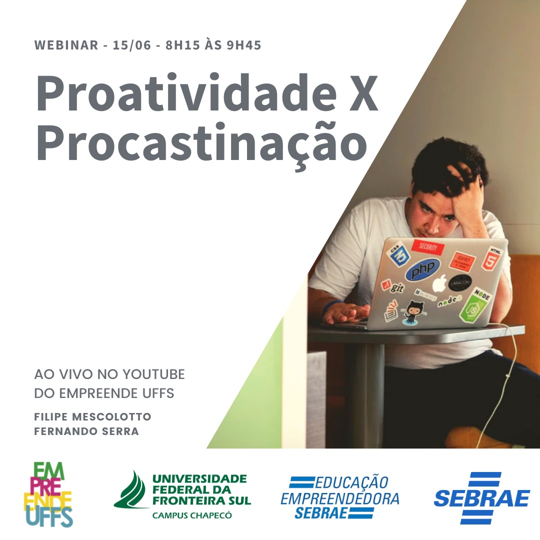 Webinar: Proatividade x Procrastinação
