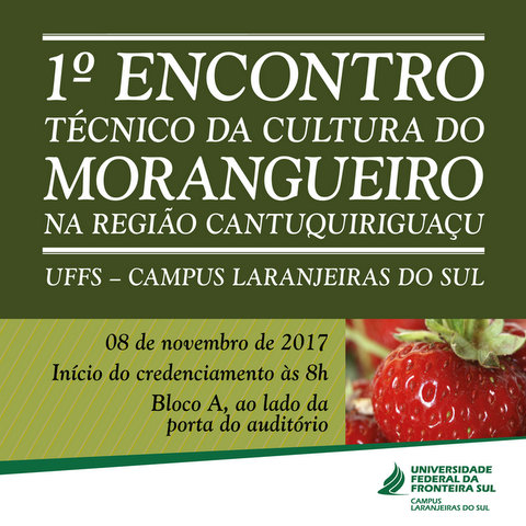 1º Encontro Técnico da Cultura do Morangueiro