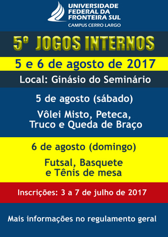 Jogos Internos - 5ª edição