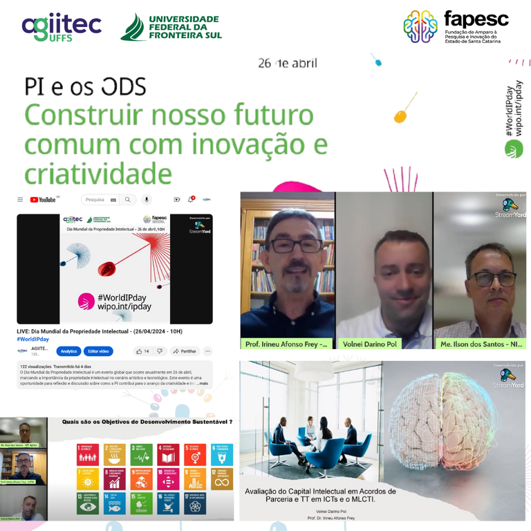 LIVE AGIITEC - 26-04-2024 -  dia mundial da propriedade intelectual