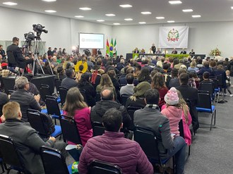 Solenidade foi realizada no Centro de Eventos de Chapecó