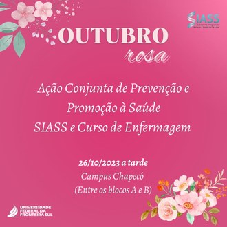 Outubro Rosa 2023 - Campus Chapecó